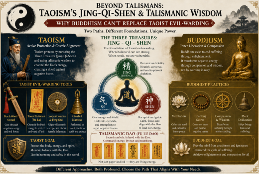 Why Buddhism Can’t Replace Taoist Evil-Warding