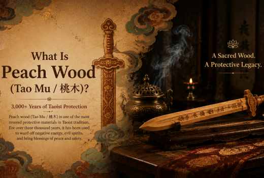 Peach Wood Protection Meaning: Why It Is Used in Taoist Tradition