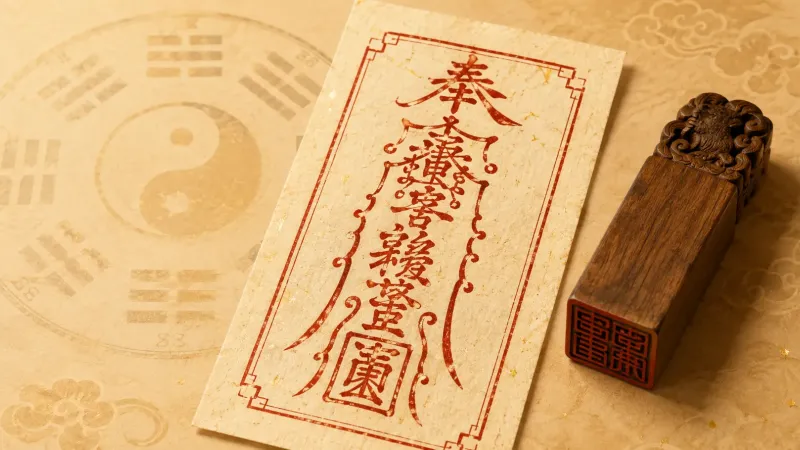 Taoist Talismans (Fu / 符): Understanding Authentic Protection Amulets
