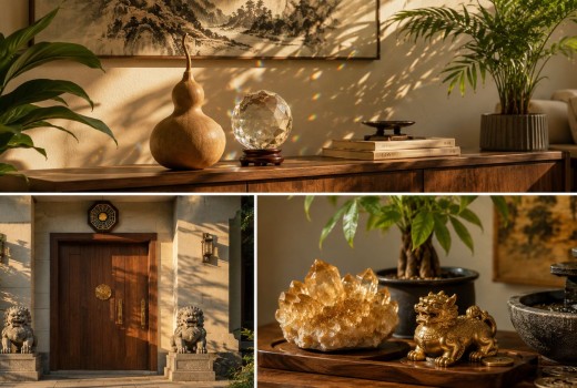 Feng Shui Home Decor (风水家居): Practical Guide to Placing Protective and Auspicious Items in Your Living Space