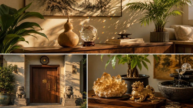 Feng Shui Home Decor (风水家居): Practical Guide to Placing Protective and Auspicious Items in Your Living Space
