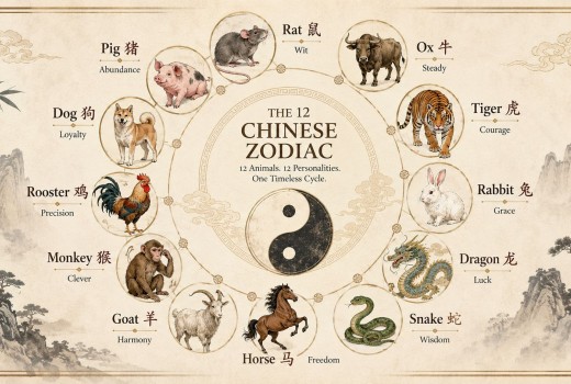 Chinese Zodiac Jewelry (生肖首饰): Find Your Animal Sign, Compatible Symbols, and Auspicious Pairings