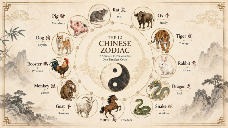 Chinese Zodiac Jewelry (生肖首饰): Find Your Animal Sign, Compatible Symbols, and Auspicious Pairings