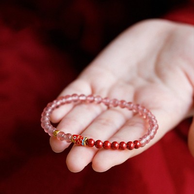 Captivated Koi Cinnabar Bracelet