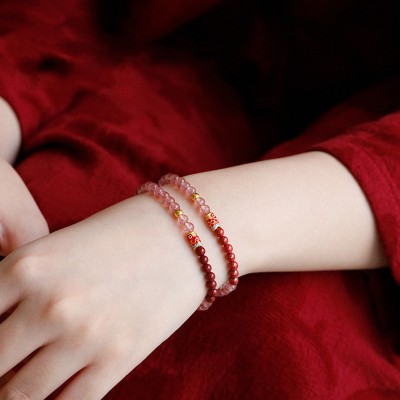 Captivated Koi Cinnabar Bracelet