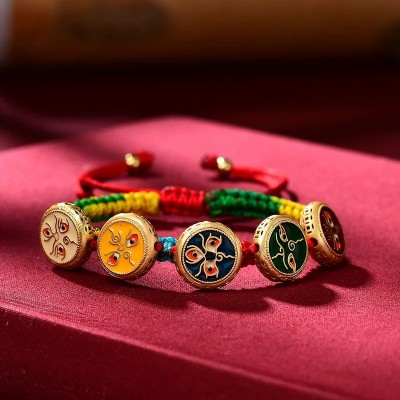 Five-Wealth Deities Blessing Bracelet