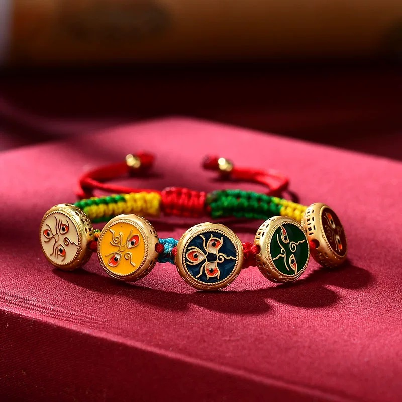 Five-Wealth Deities Blessing Bracelet