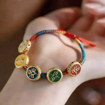 Five-Wealth Deities Blessing Bracelet