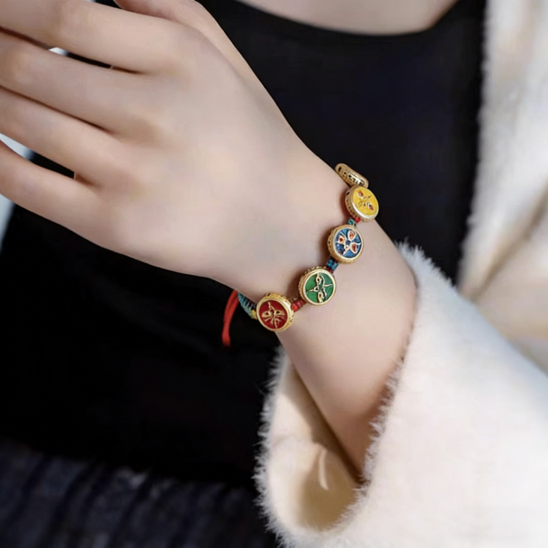 Five-Wealth Deities Blessing Bracelet