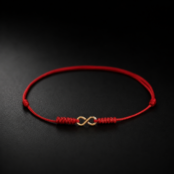 Infinite Wealth Red Thread Bracelet