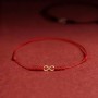 Infinite Wealth Red Thread Bracelet