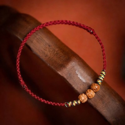 Peachwood Grounding Red String