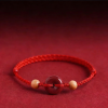 Red Thread & Cinnabar Peace Knot