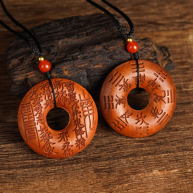 Thunder Command Jujube Wood Charm