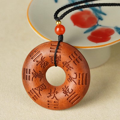 Thunder Command Jujube Wood Charm
