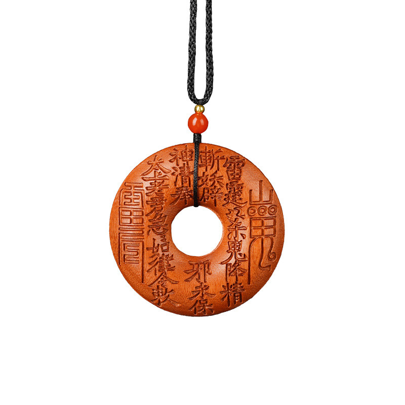 Thunder Command Jujube Wood Charm