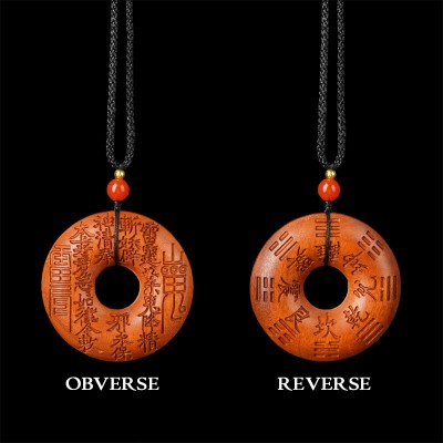 Thunder Command Jujube Wood Charm